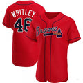 Custom #46 Red ATL Baseball Shirt Top