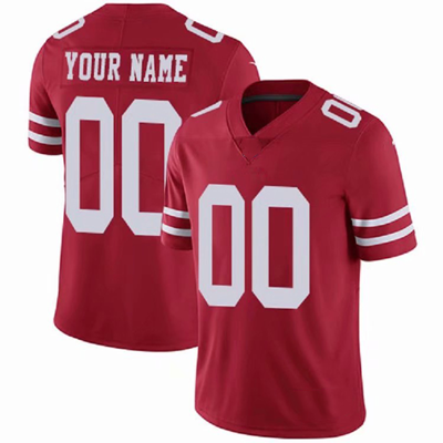 Custom Black SF Football Shirt Top