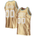 Custom #86 Gold 1985 BOS Basketball Shirt Top