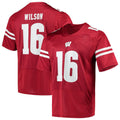 Custom #16 Red College Shirt Top