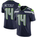 Custom #14 Navy SEA Football Shirt Top