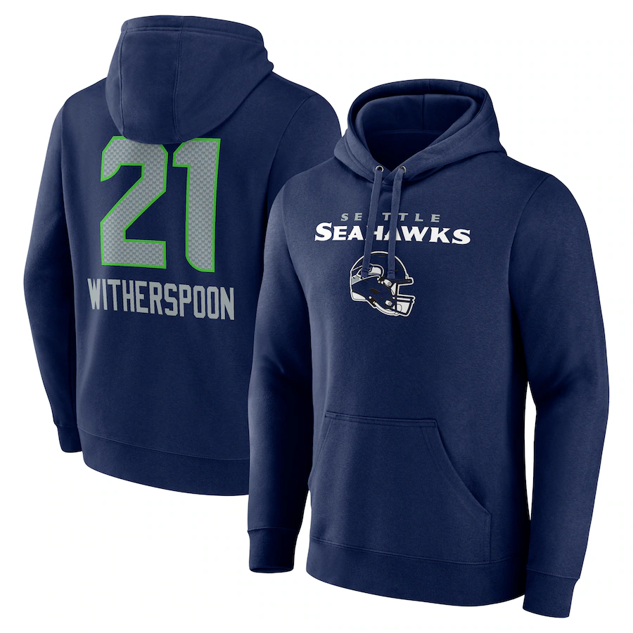 Custom #21 Navy SEA Football Shirt Top