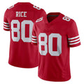 Custom #80 Scarlet SF Football Shirt Top