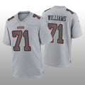 Custom #71 Gray SF Football Shirt Top
