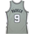 Custom #9 Gray 2023 Throwback Hall Of Fame SAS Basketball Shirt Top