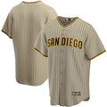 Custom Tan SD Baseball Shirt Top