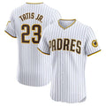Custom #23 White SD Baseball Shirt Top