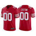 Custom Scarlet 2022 SF Football Shirt Top