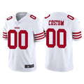 Custom White 2022 SF Football Shirt Top