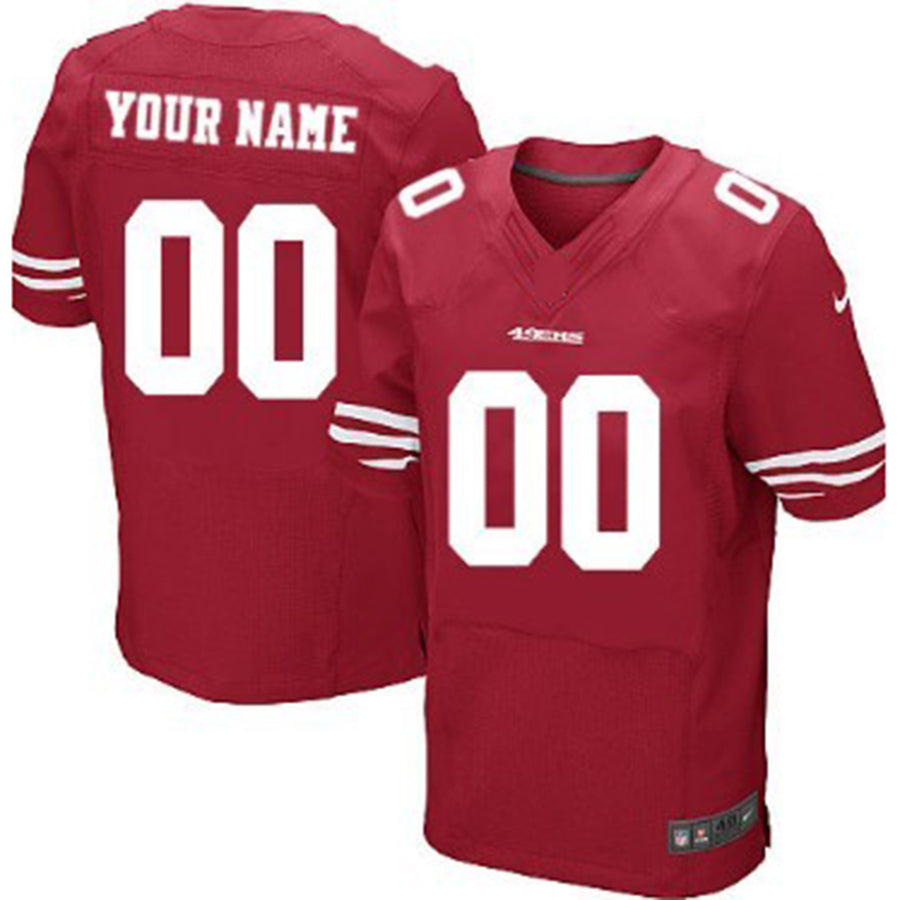 Custom Red SF Football Shirt Top