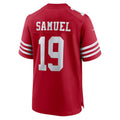 Custom #19 Scarlet SF Football Shirt Top