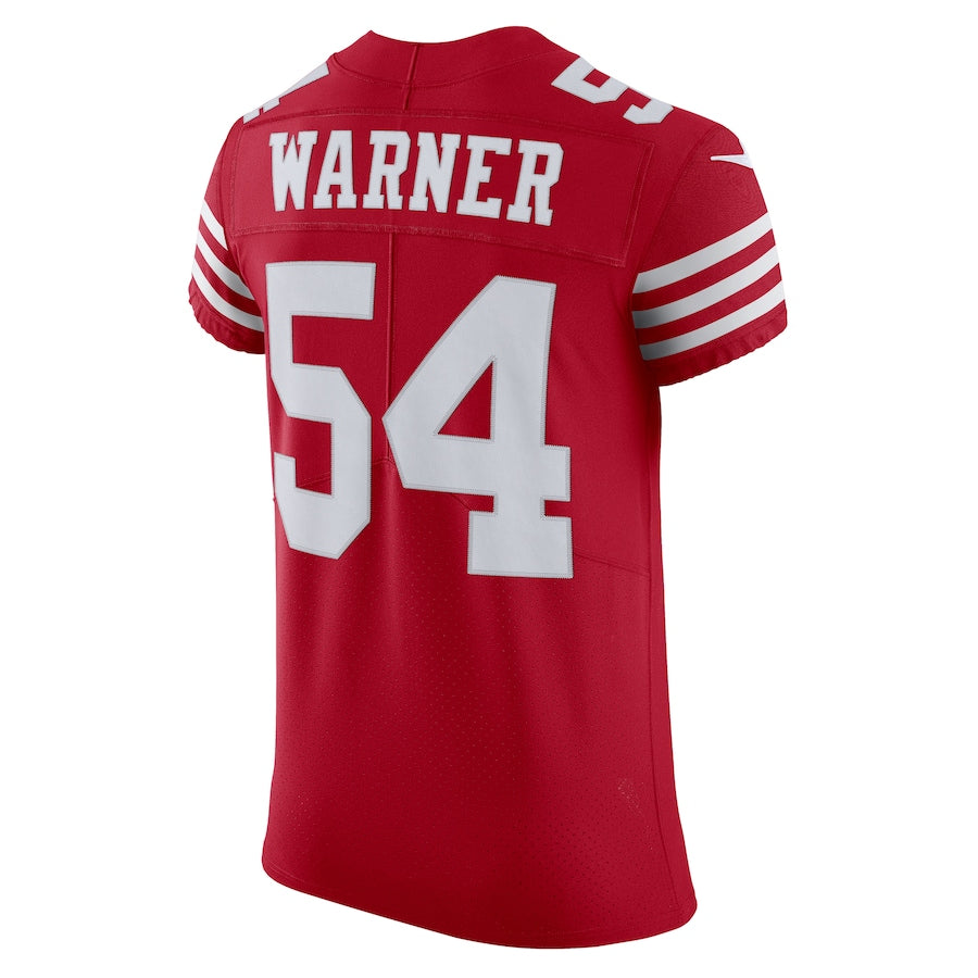 Custom #54 Scarlet SF Football Shirt Top