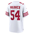 Custom #54 White SF Football Shirt Top