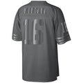 Custom #16 Charcoal 1990 SF Football Shirt Top