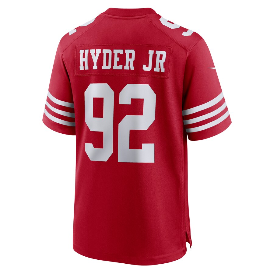 Custom #92 Scarlet SF Football Shirt Top
