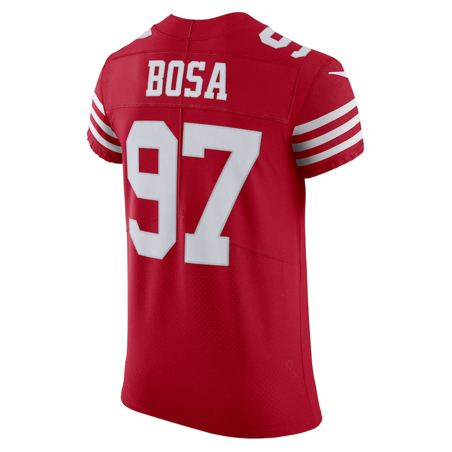 Custom #97 Scarlet SF Football Shirt Top