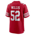 Custom #52 Scarlet SF Football Shirt Top