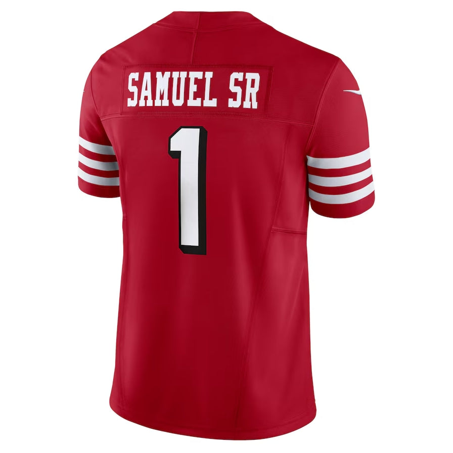 Custom #1 Scarlet SF Football Shirt Top