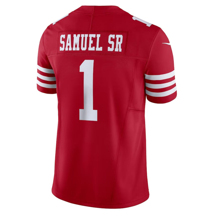 Custom #1 Scarlet SF Football Shirt Top