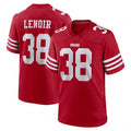 Custom #38 Red 2022 SF Football Shirt Top