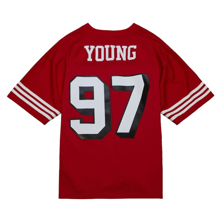 Custom #97 Scarlet SF Football Shirt Top