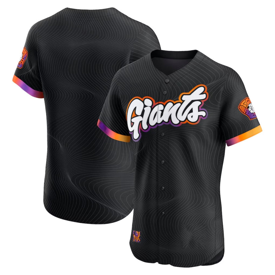 Custom 2025 City Connect SF Baseball Shirt Top