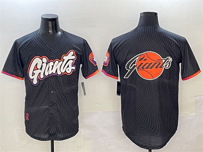 Custom 2025 City Connect SF Baseball Shirt Top