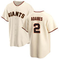 Custom #2 Cream SF Baseball Shirt Top