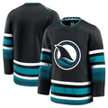 Custom Black SJS Hockey Shirt Top