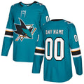Custom Teal SJS Hockey Shirt Top