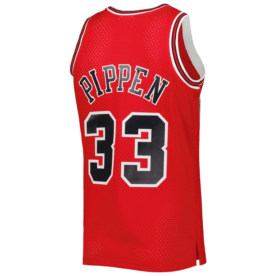 Custom #33 Red 2003 CHI Basketball Shirt Top