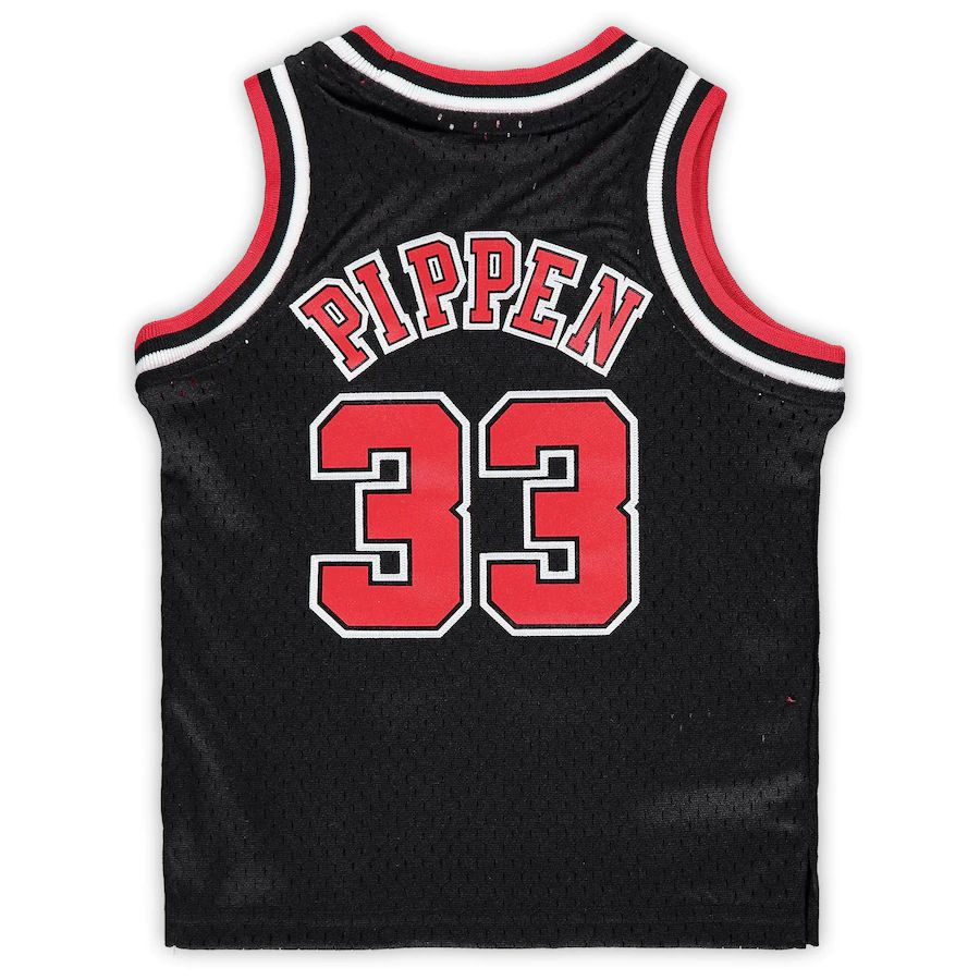 Custom #33 Black CHI Basketball Shirt Top