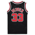 Custom #33 Black 1997 Throwback CHI Basketball Shirt Top