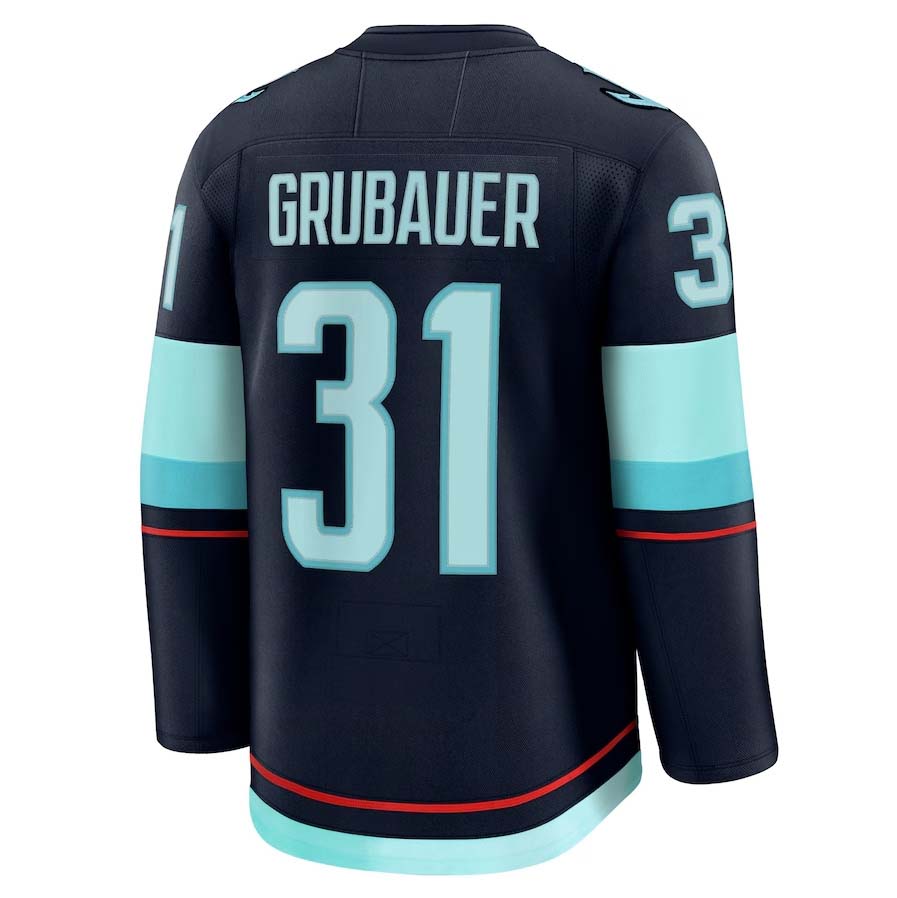 Custom #31 Blue SEA Hockey Shirt Top