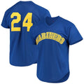 Custom #24 SEA Baseball Shirt Top