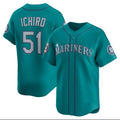 Custom #51 Aqua 2025 Hall Of Fame SEA Baseball Shirt Top