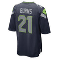 Custom #21 Navy SEA Football Shirt Top