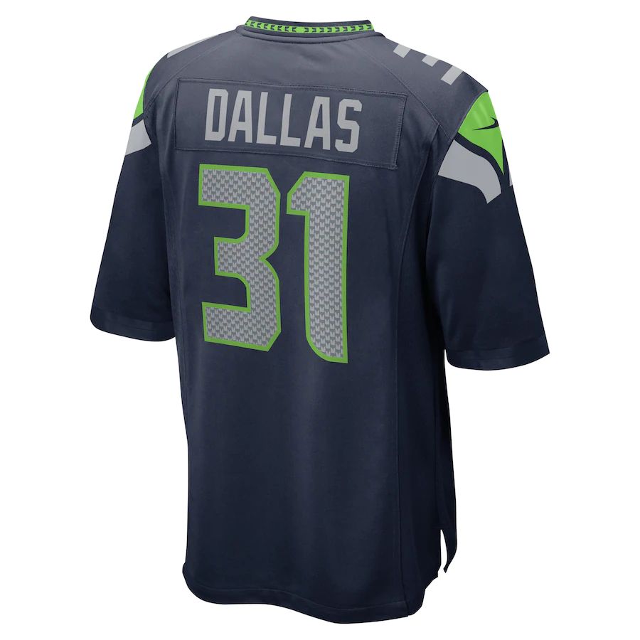 Custom #31 Navy SEA Football Shirt Top