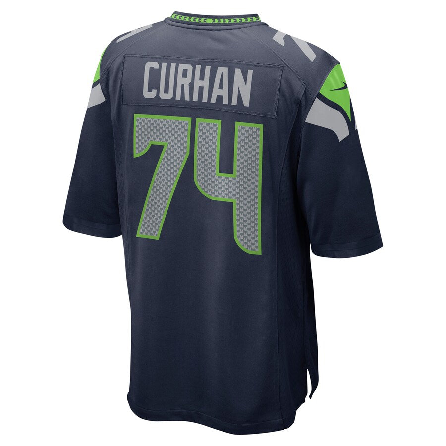 Custom #74 Navy SEA Football Shirt Top