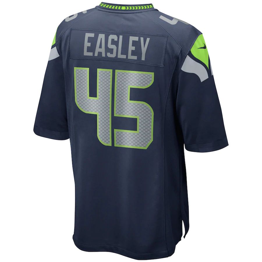 Custom #45 Navy SEA Football Shirt Top