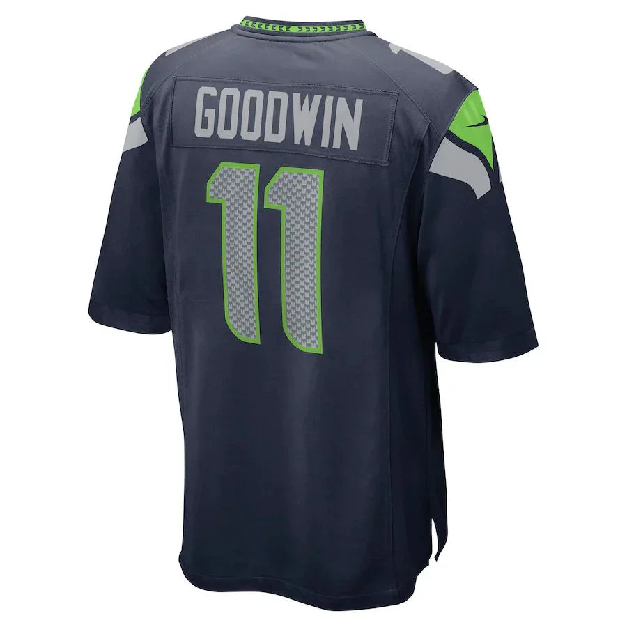 Custom #11 Navy SEA Football Shirt Top
