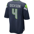 Custom #4 Navy SEA Football Shirt Top