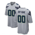 Custom Gray SEA Football Shirt Top