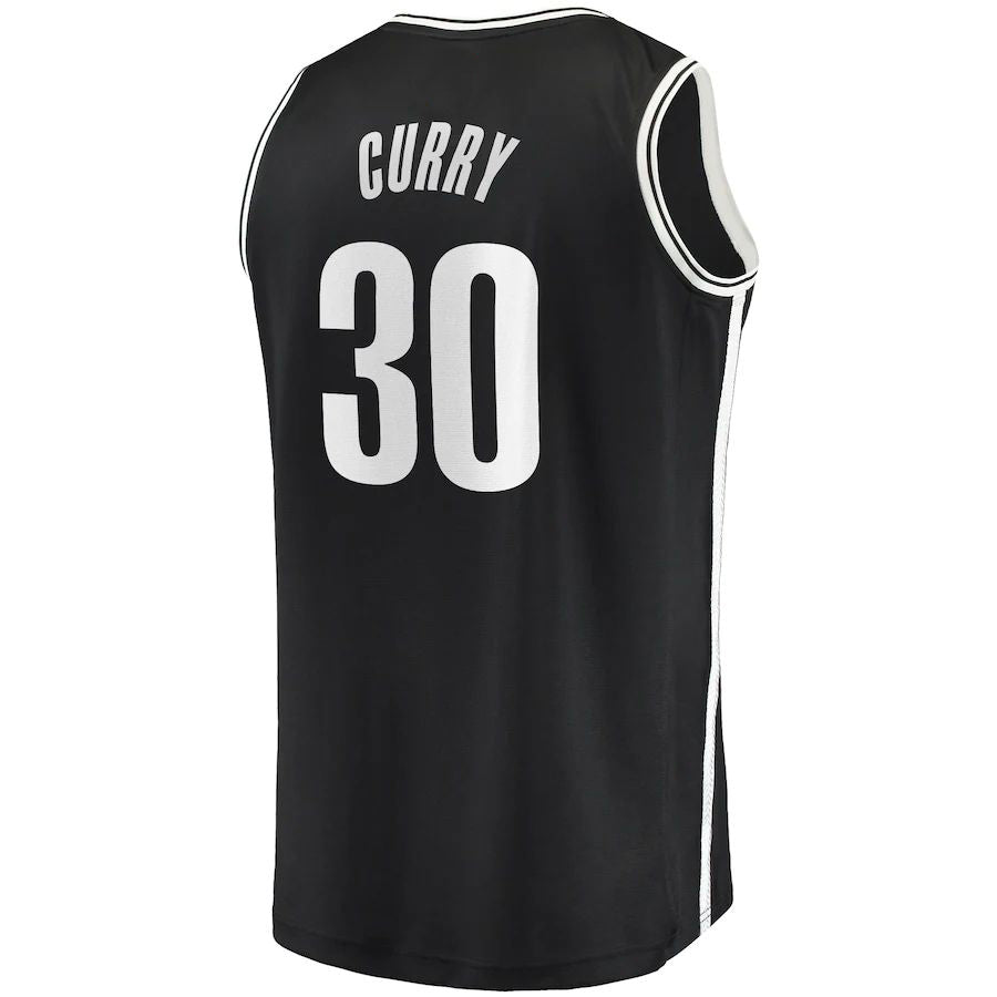 Custom #30 Black 2022 BKN Basketball Shirt Top