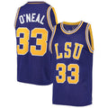 Custom #33 Purple Retro Basketball Shirt Top