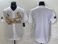 Custom White STL Baseball Shirt Top