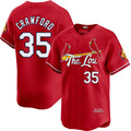 Custom #35 City Connect STL Baseball Shirt Top
