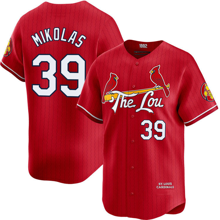 Custom #39 City Connect STL Baseball Shirt Top