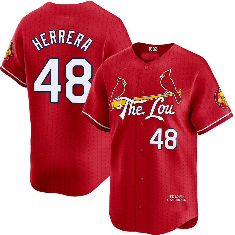 Custom #48 City Connect STL Baseball Shirt Top