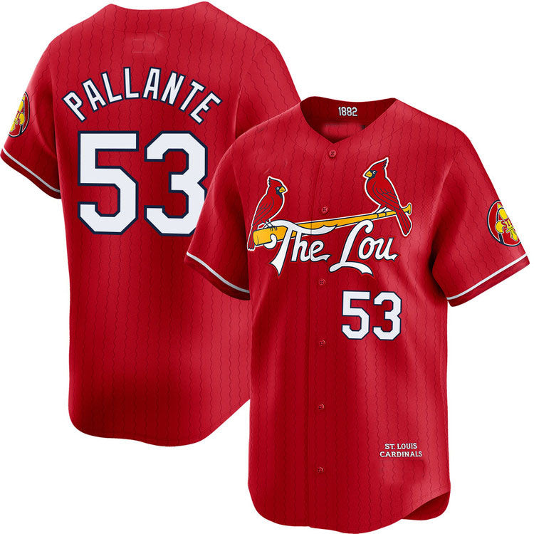 Custom #53 City Connect STL Baseball Shirt Top